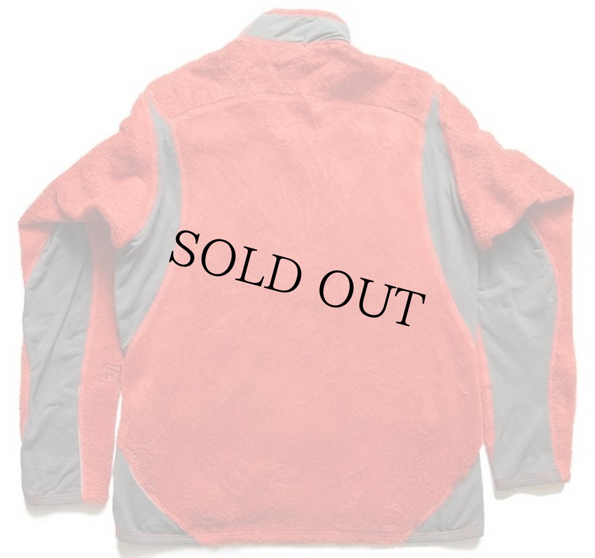 画像2: 00s ポルトガル製 patagoniaパタゴニア R2 POLARTEC フリースジャケット パーシモン S★刺繍ロゴ (2)