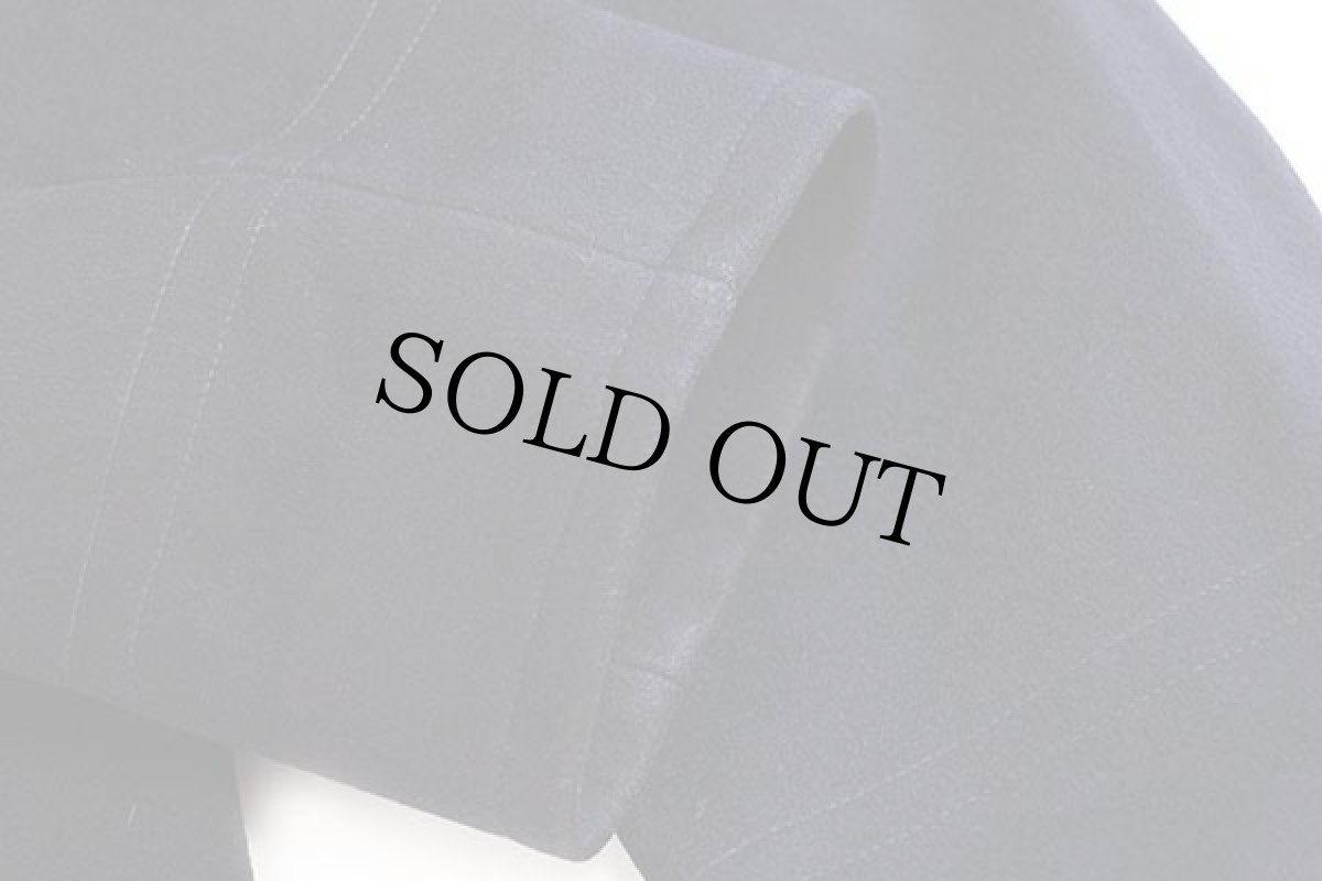 画像8: 60s 米軍 U.S.NAVY 8ボタン メルトン ウール ピーコート 濃紺 34R (8)