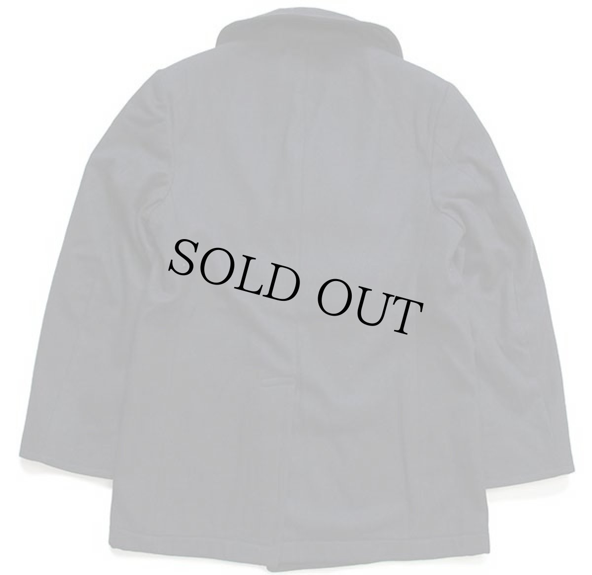 画像2: 90s 米軍 U.S.NAVY メルトン ウール ピーコート 黒 38R (2)