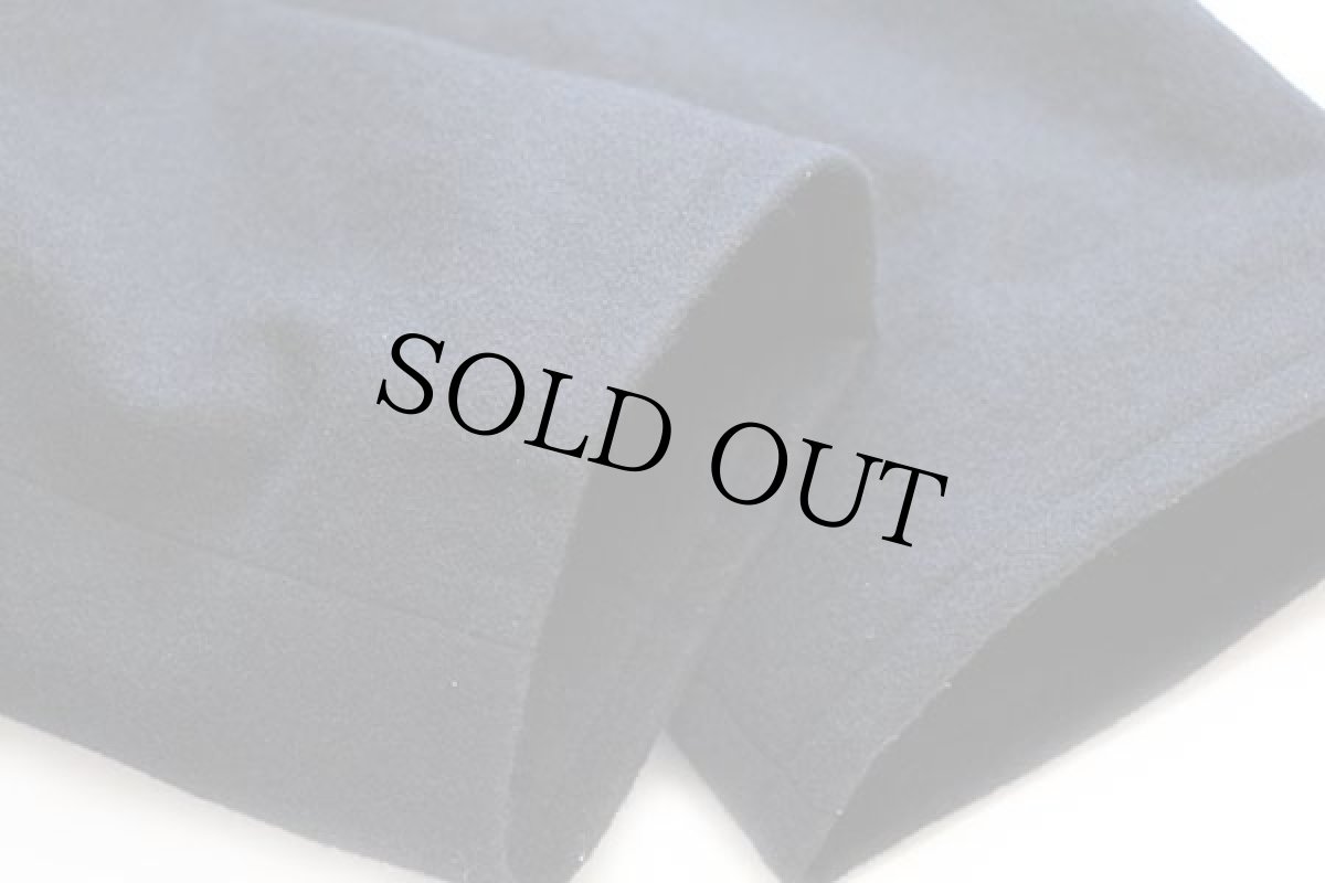 画像8: 10 米軍 U.S.NAVY メルトン ウール ピーコート 黒 40R (8)