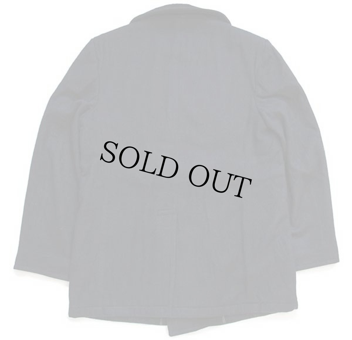 画像2: 10 米軍 U.S.NAVY メルトン ウール ピーコート 黒 40R (2)