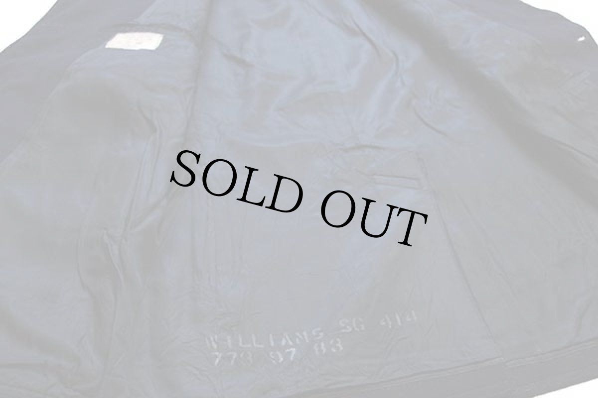 画像6: 60s 米軍 U.S.NAVY 8ボタン メルトン ウール ピーコート 濃紺 34R (6)