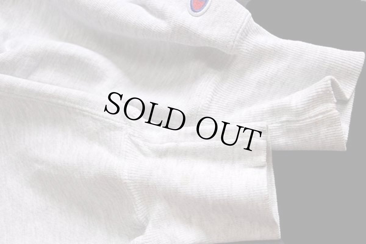 画像6: 90s メキシコ製 Championチャンピオン BROWN リバースウィーブ スウェットパーカー 杢グレー L (6)