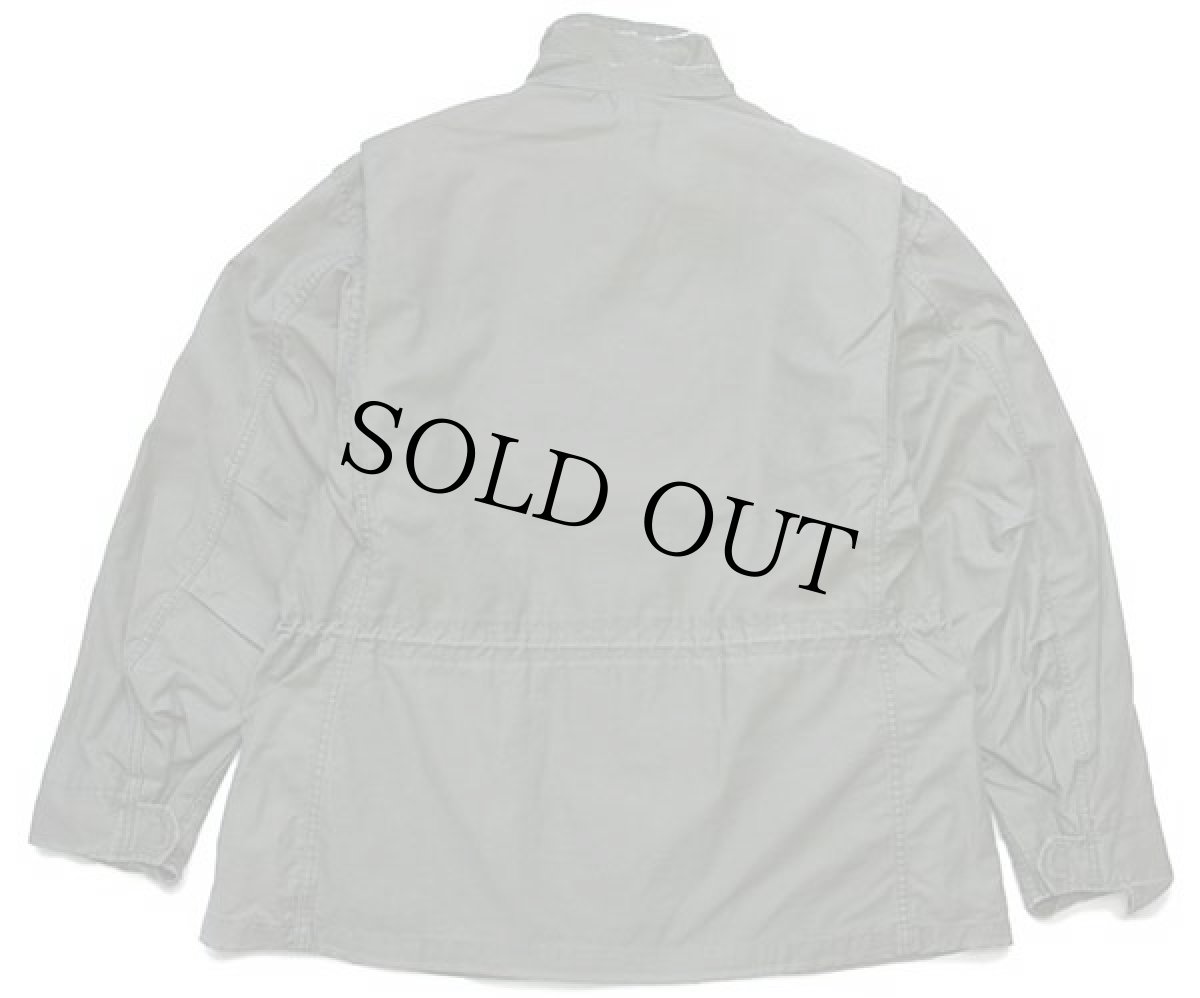 画像2: 90s USA製 ALPHAアルファ M-65 フィールドジャケット カスタム オリーブグリーン L-R★コート (2)