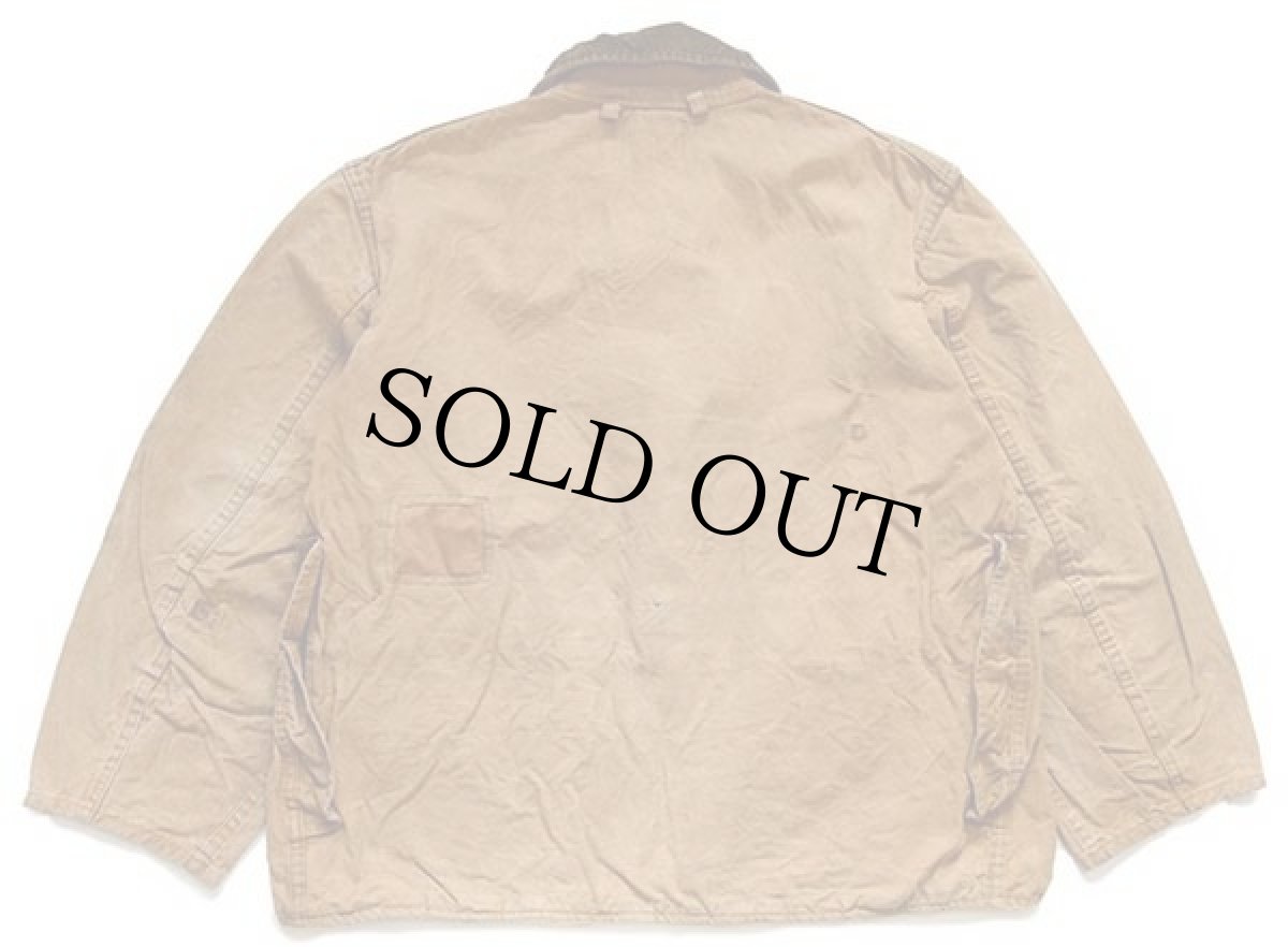 画像2: 50s WOODSMAN ダック地 ハンティングジャケット 茶 (2)