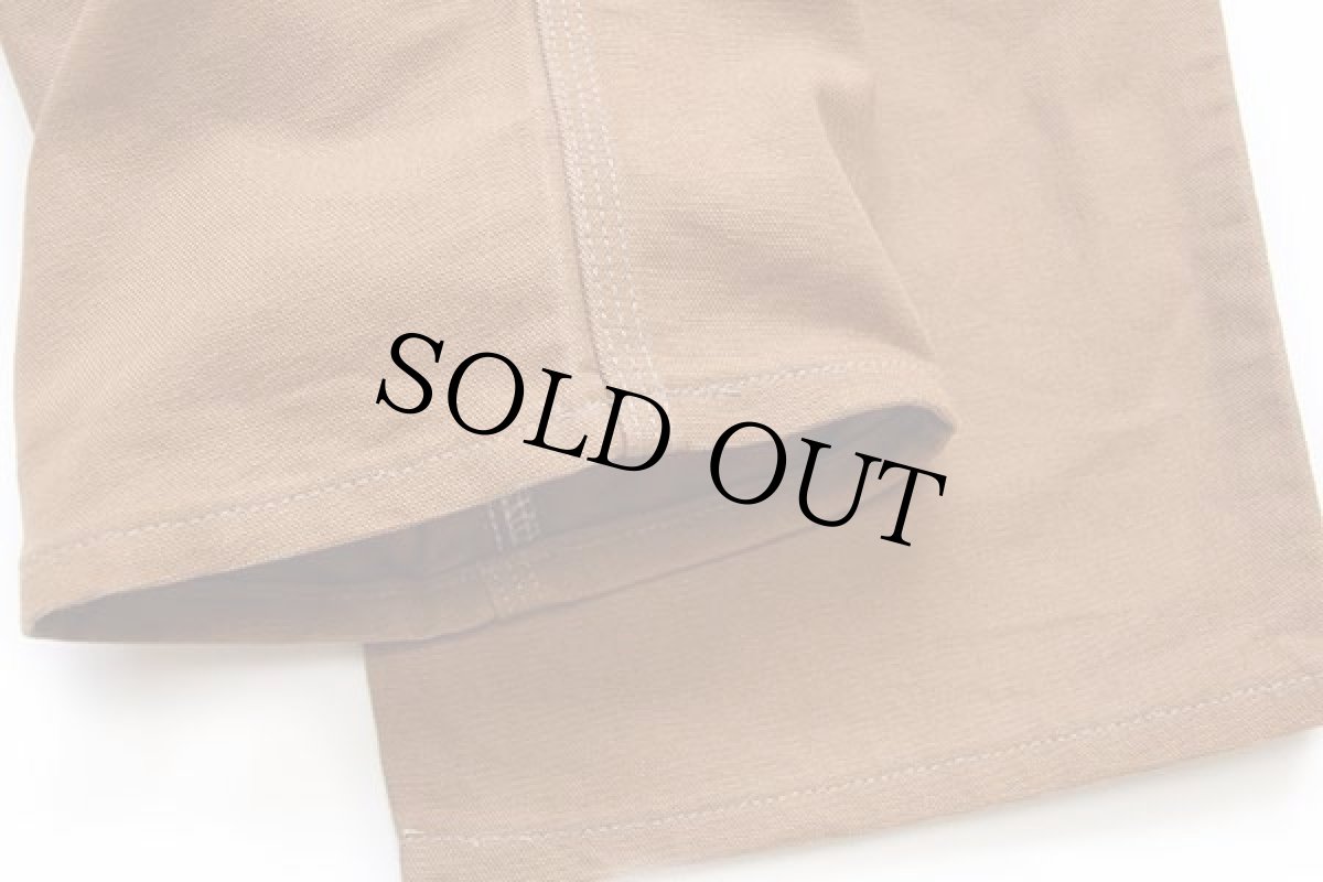 画像8: USA製 carharttカーハート ダブルニー ダック地 ペインターパンツ 茶 w32 L32 (8)