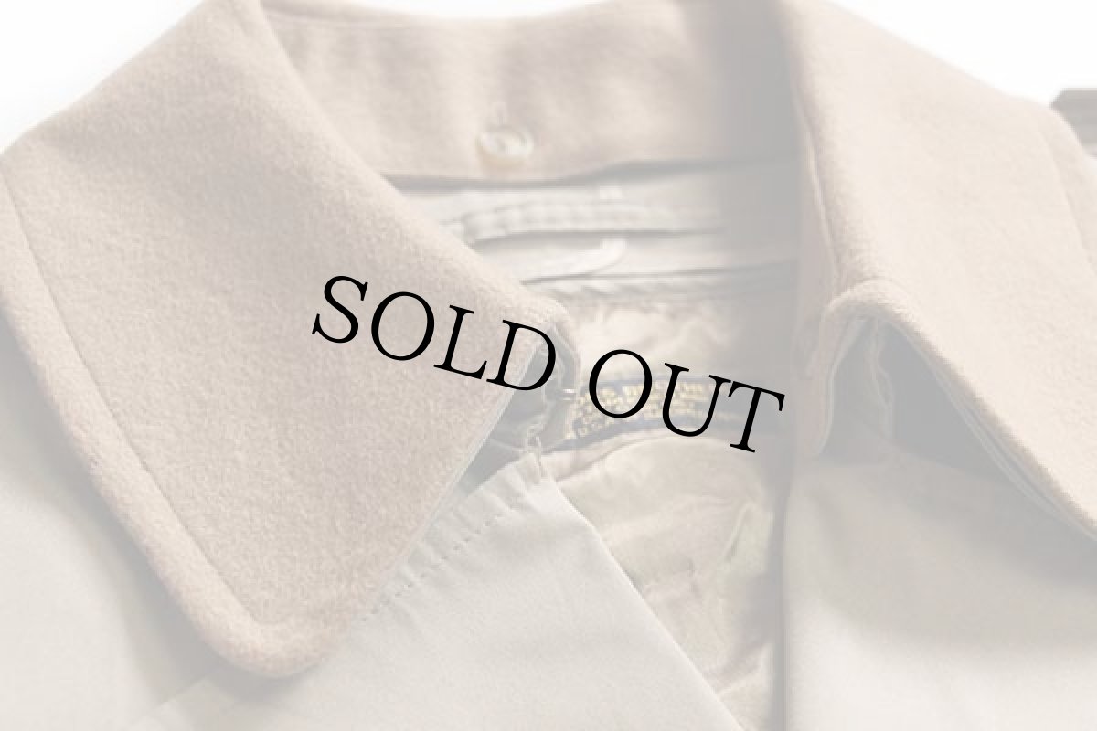 画像7: 80s USA製 BROOKS BROTHERSブルックスブラザーズ ウールライナー付き ポプリン トレンチコート ベージュ 44L (7)