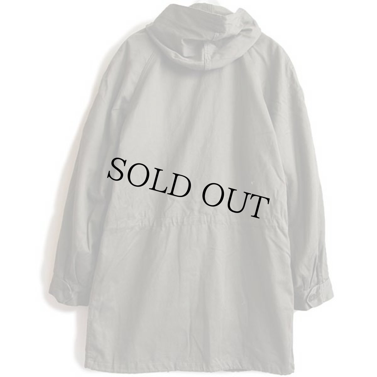 画像2: 60s フランス軍 M-64 フィールドパーカー パイルライナー付き オリーブ★モッズコート (2)