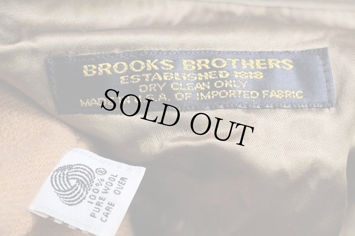 画像5: 80s USA製 BROOKS BROTHERSブルックスブラザーズ ウールライナー付き ポプリン トレンチコート ベージュ 44L (5)