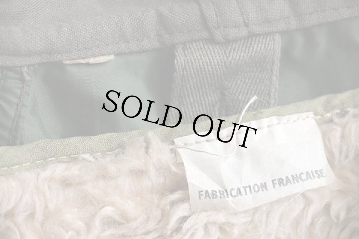 画像4: 60s フランス軍 M-64 フィールドパーカー パイルライナー付き オリーブ★モッズコート (4)