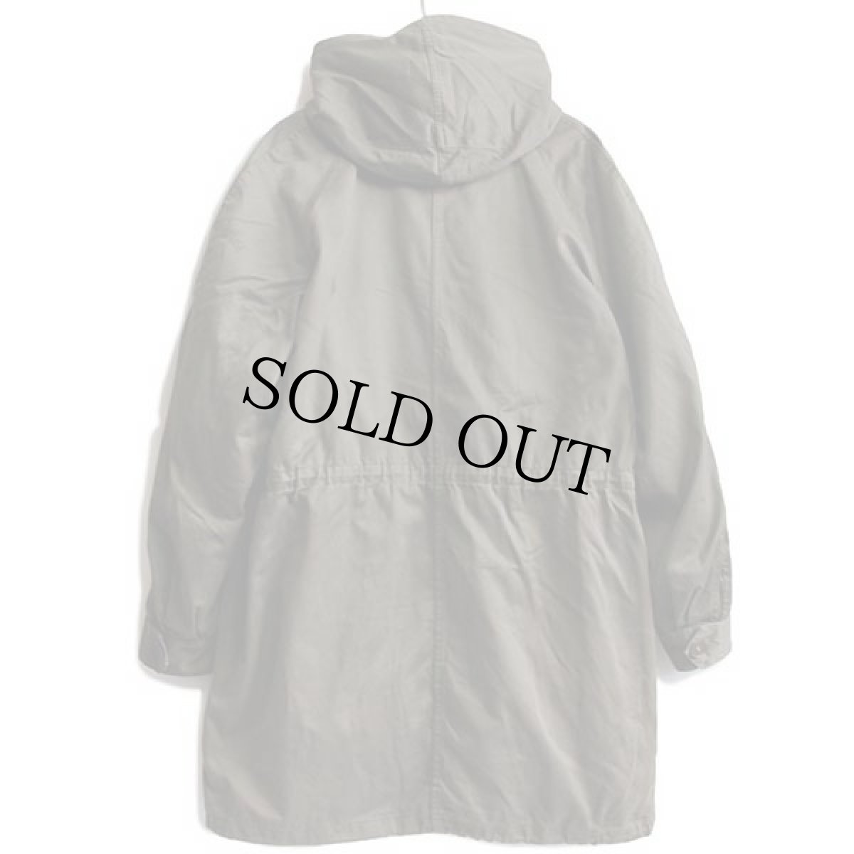 画像2: 70s フランス軍 M-64 フィールドパーカー パイルライナー付き オリーブ 92L★モッズコート (2)