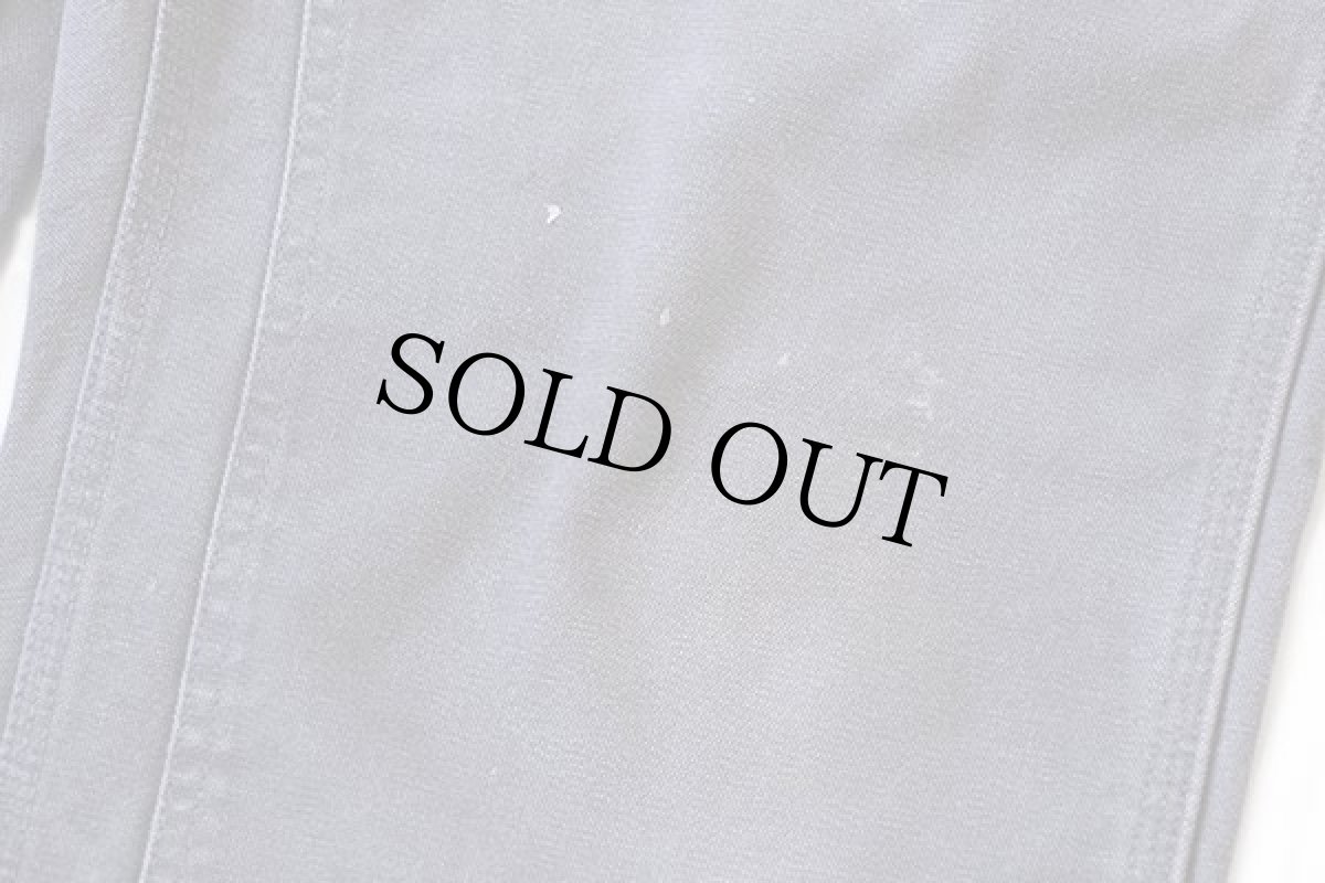 画像8: USA製 carharttカーハート ダック地 ダブルニー ペインターパンツ ペンキ飛び グレー w36 L34 (8)