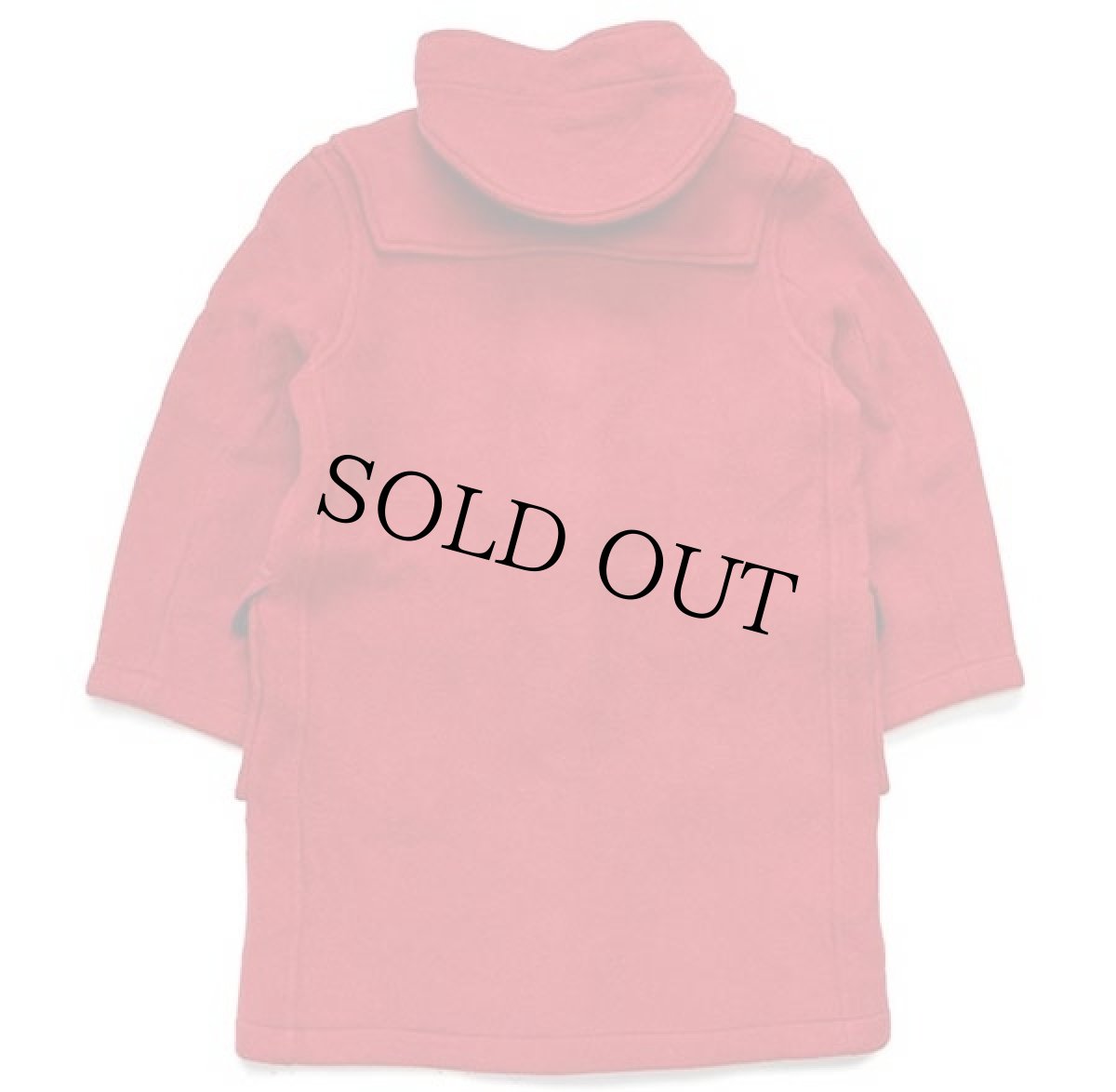 画像2: 90s 英国製 Gloverallグローバーオール メルトン ウール ダッフルコート 赤 キッズ11 (2)