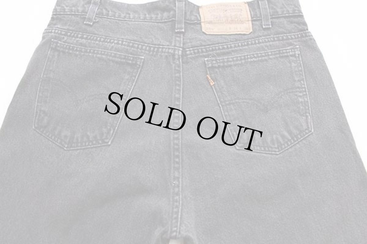画像5: 90s Levi'sリーバイス 550 ブラック デニムパンツ w34 L30★65 (5)