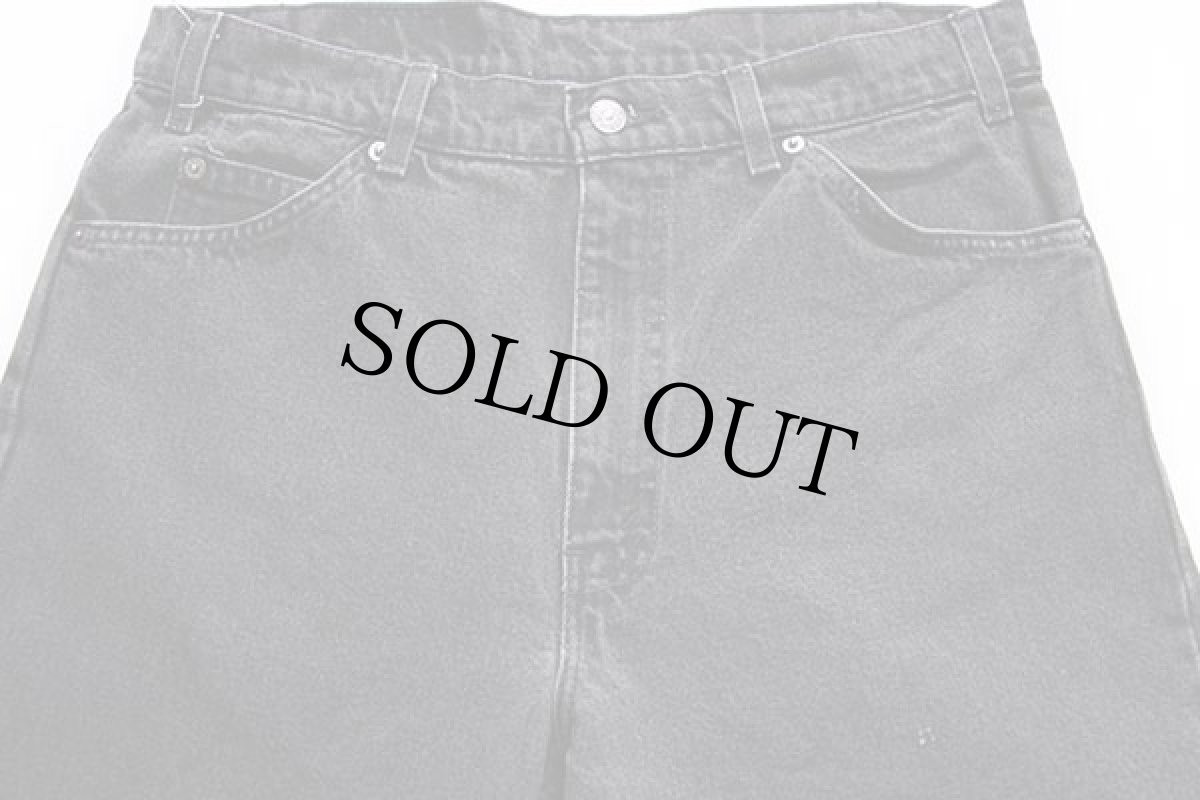 画像4: 90s Levi'sリーバイス 550 ブラック デニムパンツ w34 L30★65 (4)