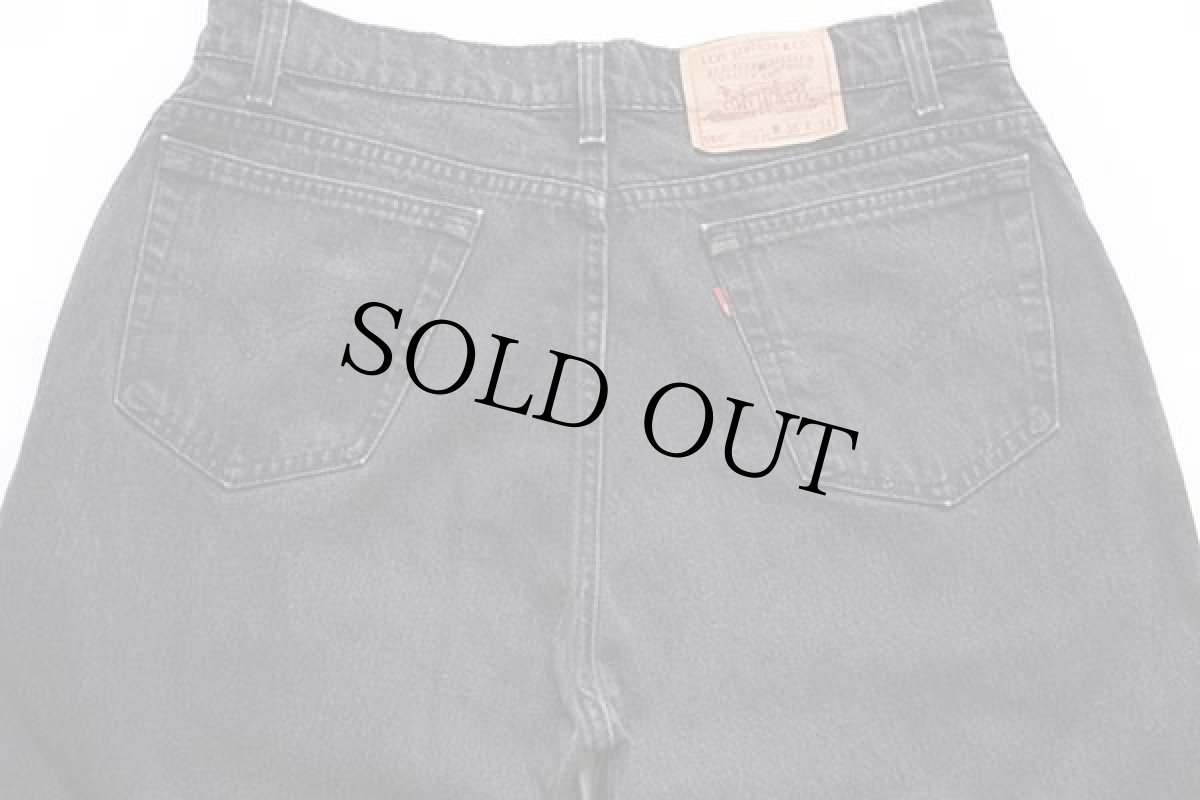 画像5: 90s USA製 Levi'sリーバイス 560 ブラック デニムパンツ w36 L34★16 (5)