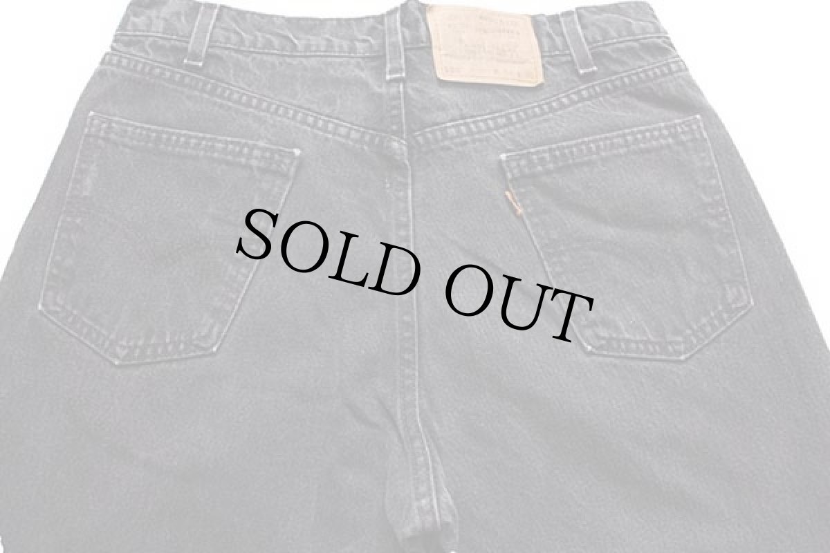 画像5: 90s USA製 Levi'sリーバイス 550 ブラック デニムパンツ w34 L30★60 (5)