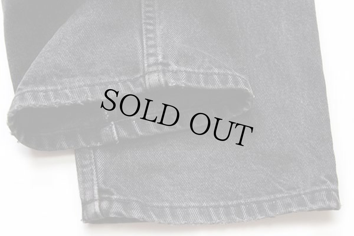 画像8: 90s USA製 Levi'sリーバイス 550 ブラック デニムパンツ w34 L30★60 (8)