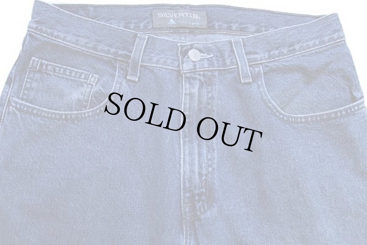 画像4: 00s メキシコ製 Levi'sリーバイス SILVERTABシルバータブ BOOT FIT デニムパンツ w32 L30★ブーツカット (4)