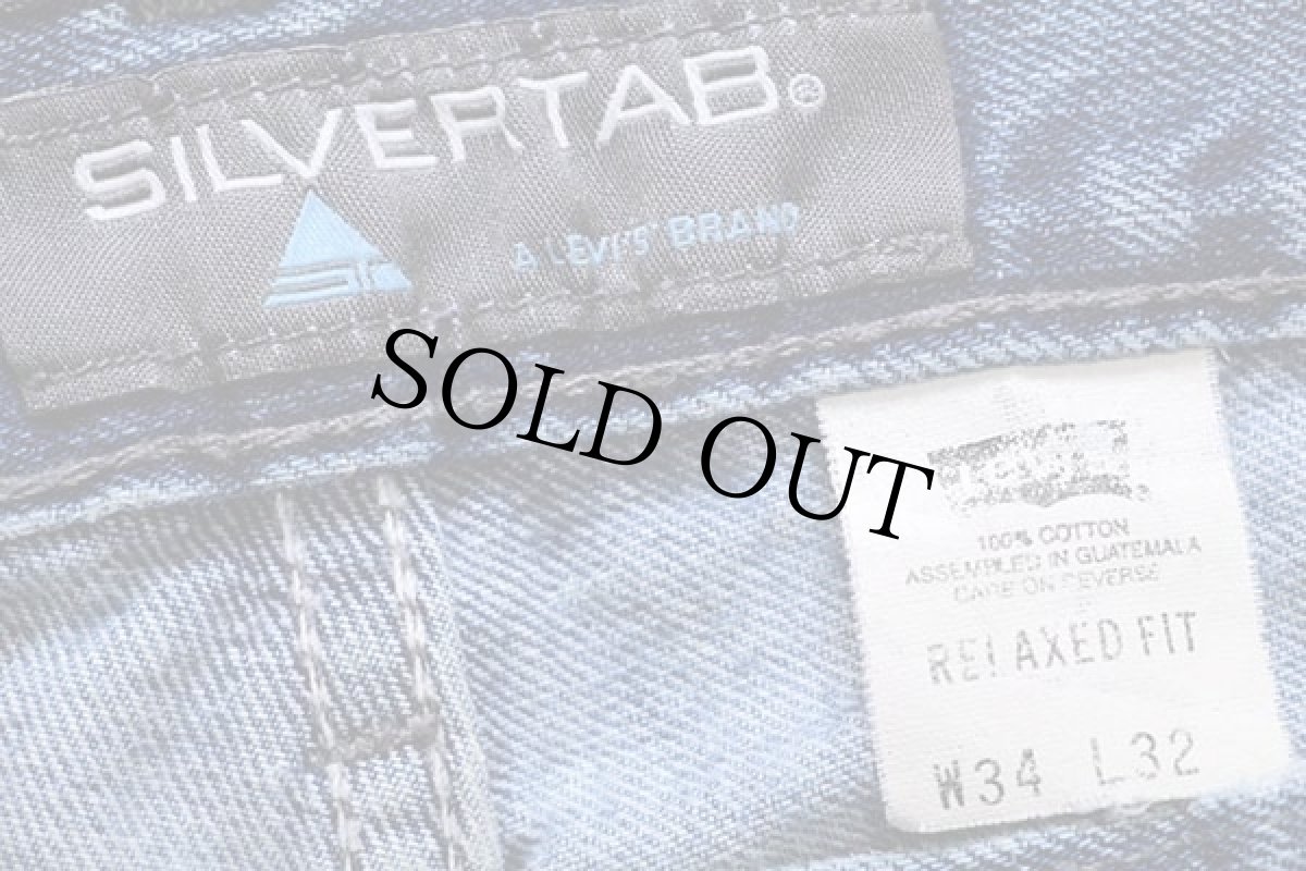 画像6: 00s Levi'sリーバイス SILVERTABシルバータブ RELAXED FIT デニムパンツ w34 L32 (6)