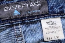 画像6: 00s Levi'sリーバイス SILVERTABシルバータブ RELAXED FIT デニムパンツ w34 L32 (6)