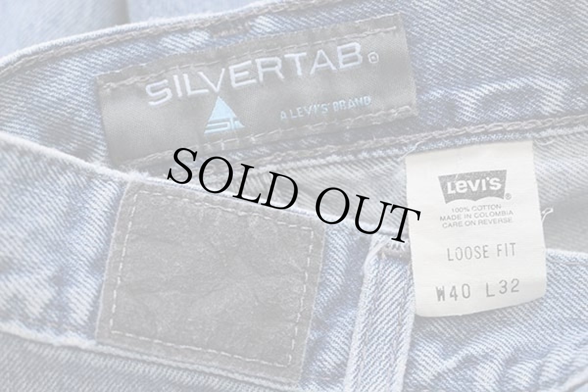 画像6: 00s Levi'sリーバイス SILVERTABシルバータブ LOOSE FIT デニムパンツ w40 L32 (6)