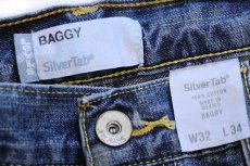 画像6: 00s メキシコ製 Levi'sリーバイス silverTabシルバータブ BAGGY デニムパンツ w32 L34 (6)