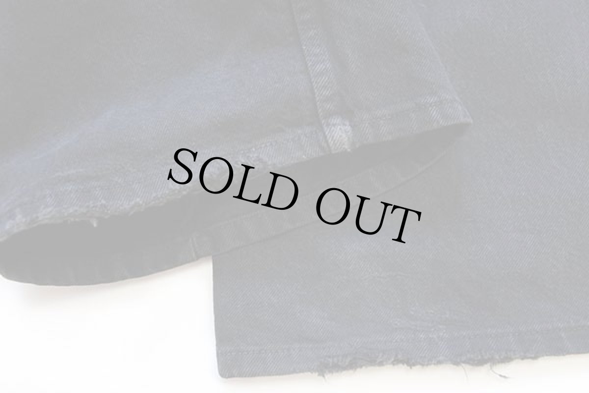 画像8: 90s USA製 Levi'sリーバイス L2 BAGGY FIT ブラック デニムパンツ 後染め w36 L34 (8)