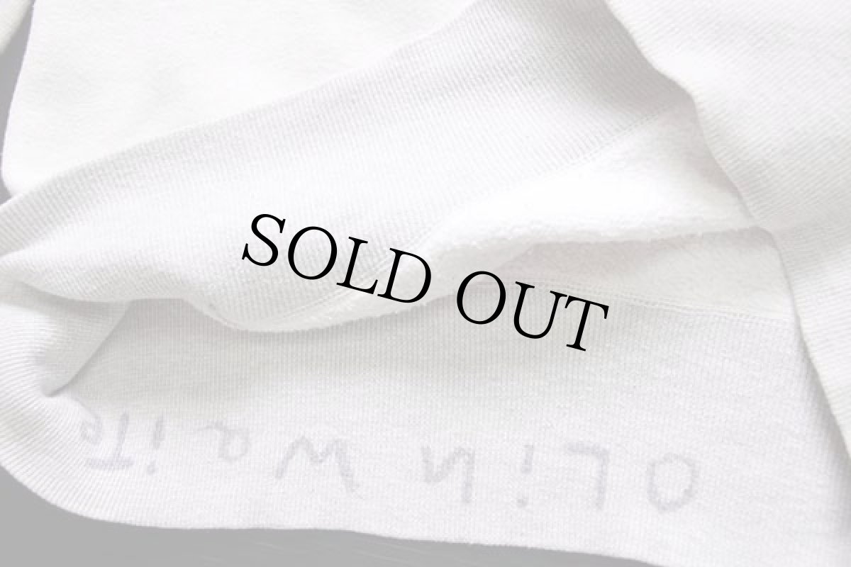 画像4: 60s UNKNOWN 無地 ツートン コットン スウェット オートミール×杢グレー (4)