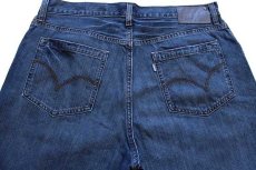 画像5: 00s Levi'sリーバイス SilverTabシルバータブ BAGGY USED加工 デニムパンツ w36 L34 (5)