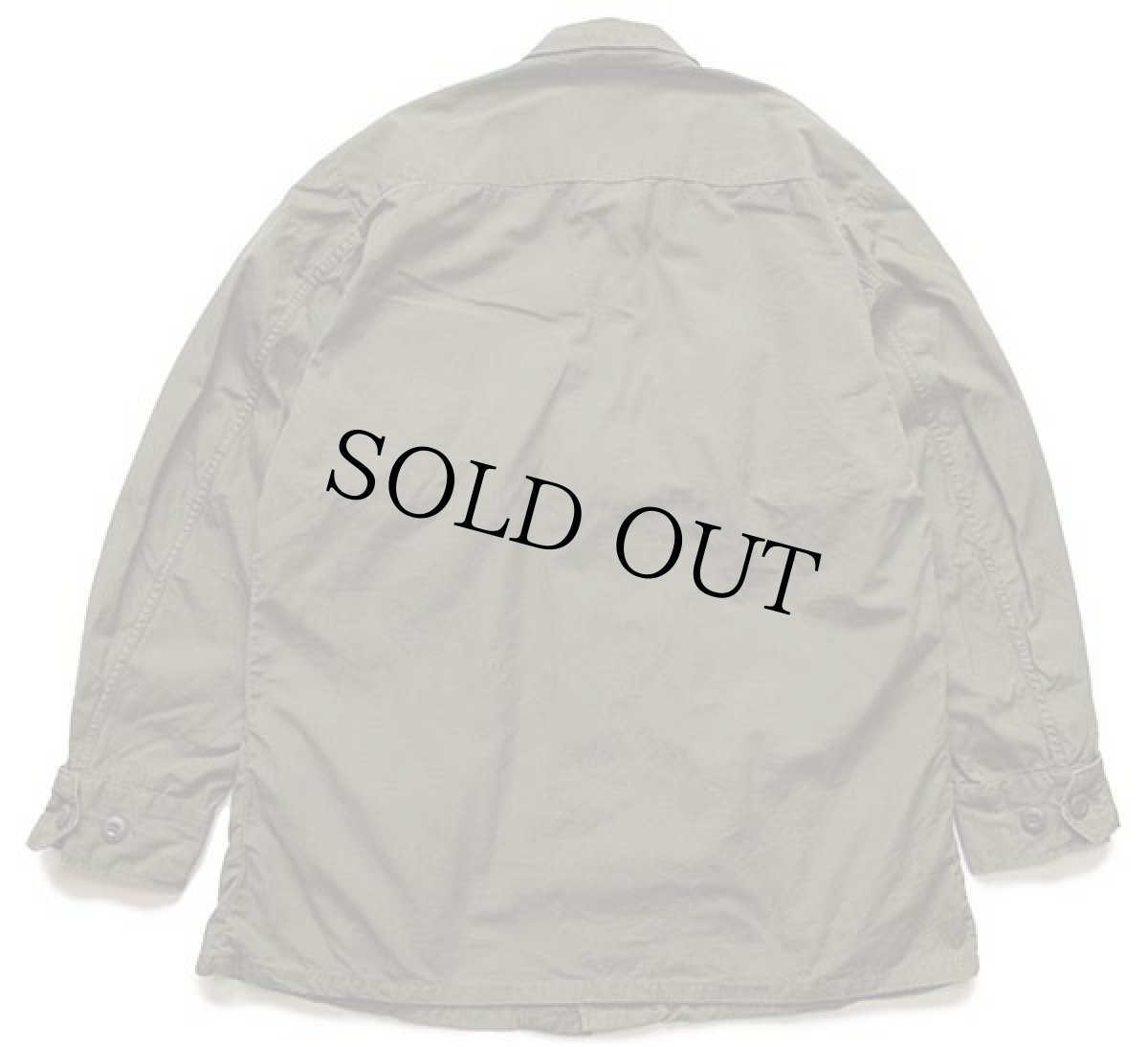 画像2: 60s 米軍 U.S.ARMY ジャングルファティーグジャケット オリーブグリーン S-S (2)