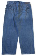 画像3: 00s Levi'sリーバイス SilverTabシルバータブ BAGGY USED加工 デニムパンツ w40 L30 (3)