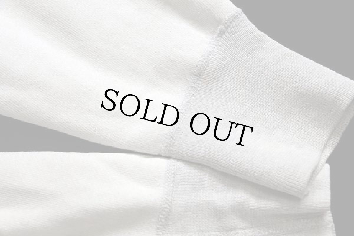 画像7: 60s UNKNOWN 無地 ツートン コットン スウェット オートミール×杢グレー (7)