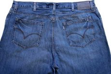 画像5: 00s Levi'sリーバイス SilverTabシルバータブ BAGGY USED加工 デニムパンツ w40 L30 (5)