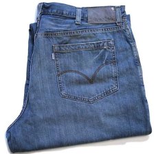 画像1: 00s Levi'sリーバイス SilverTabシルバータブ BAGGY USED加工 デニムパンツ w40 L30 (1)