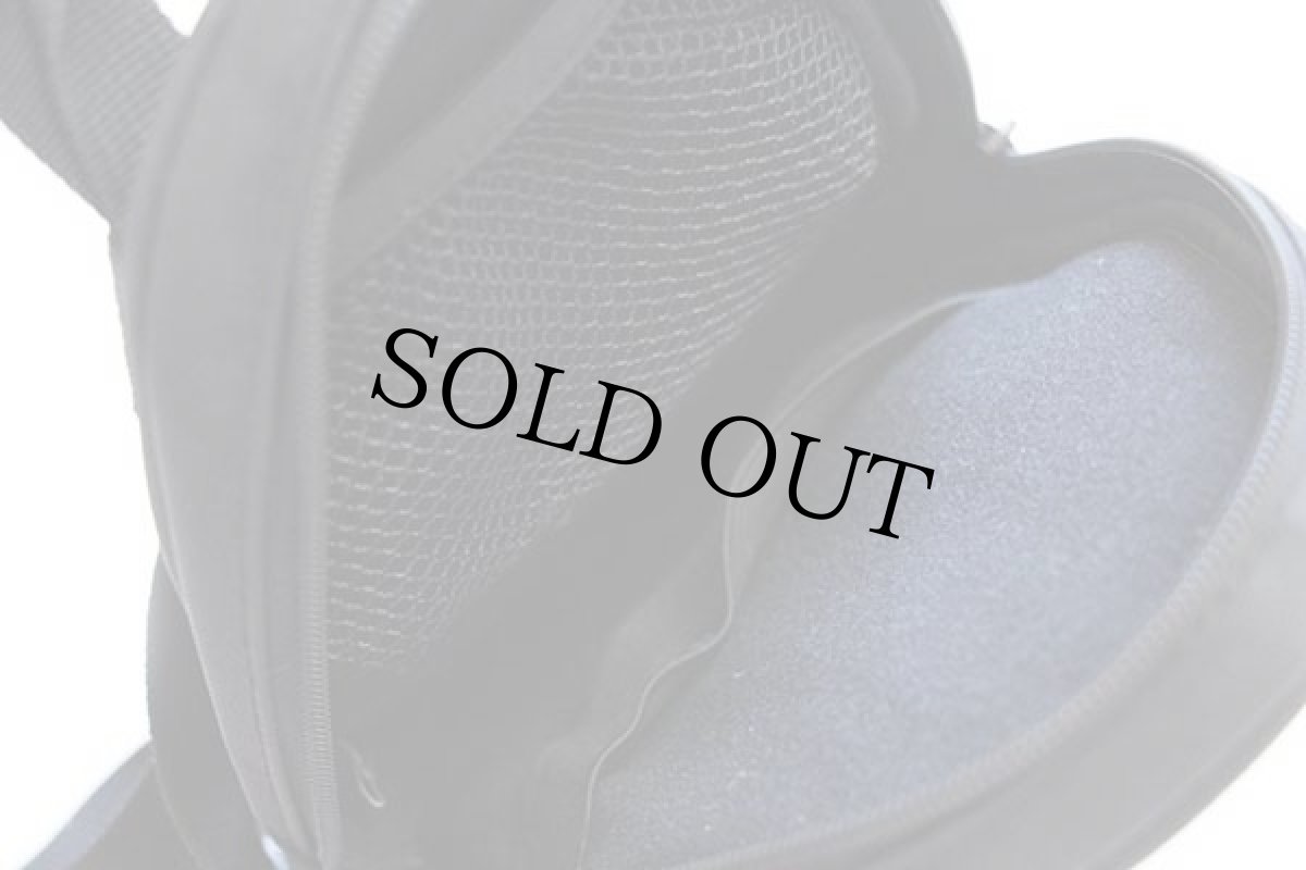 画像5: Nintendo スーパーマリオ 刺繍 ツートン 切り替え 2WAY ナイロン ゲームポーチ グレー×黒★バッグ (5)