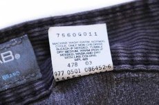 画像7: 00s Levi'sリーバイス SILVERTABシルバータブ コーデュロイ ペインターパンツ グレー w36 L32 (7)