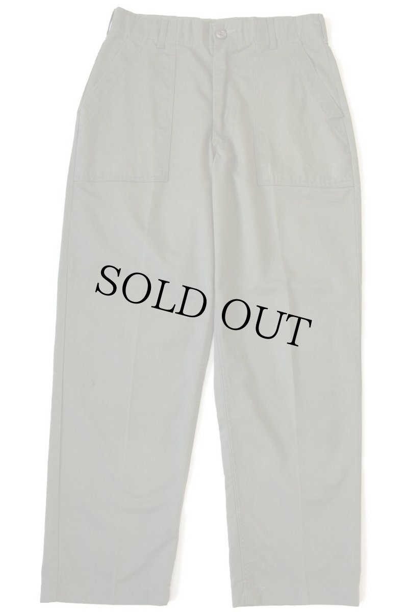 画像2: 70s 米軍 U.S.ARMY ユーティリティ ベイカーパンツ オリーブグリーン w32 L29 (2)