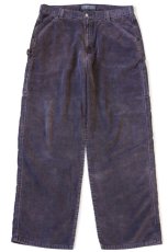 画像2: 00s Levi'sリーバイス SILVERTABシルバータブ コーデュロイ ペインターパンツ グレー w36 L32 (2)