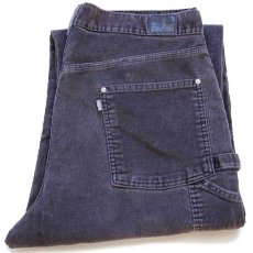 画像1: 00s Levi'sリーバイス SILVERTABシルバータブ コーデュロイ ペインターパンツ グレー w36 L32 (1)