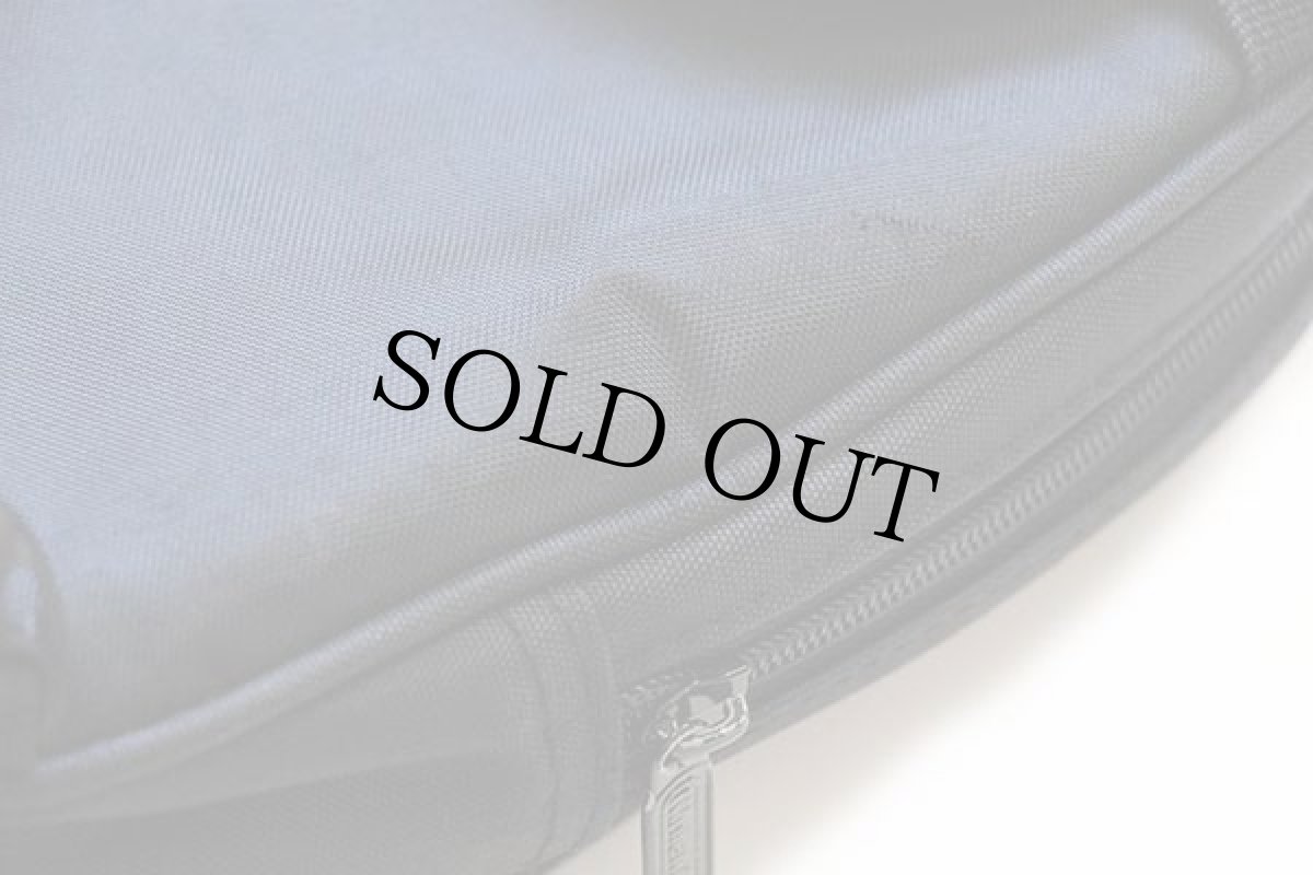 画像6: Nintendo スーパーマリオ 刺繍 ツートン 切り替え 2WAY ナイロン ゲームポーチ グレー×黒★バッグ (6)