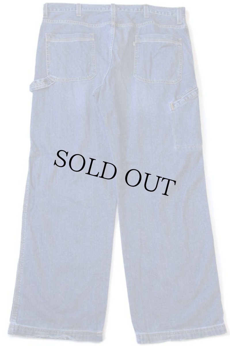 画像3: 00s Levi'sリーバイス SilverTabシルバータブ CARPENTER デニム ペインターパンツ w40 L32 (3)