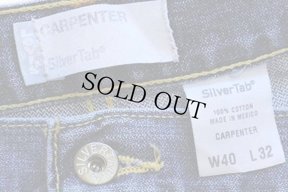 画像6: 00s Levi'sリーバイス SilverTabシルバータブ CARPENTER デニム ペインターパンツ w40 L32 (6)