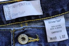 画像6: 00s Levi'sリーバイス SilverTabシルバータブ CARPENTER デニム ペインターパンツ w40 L32 (6)