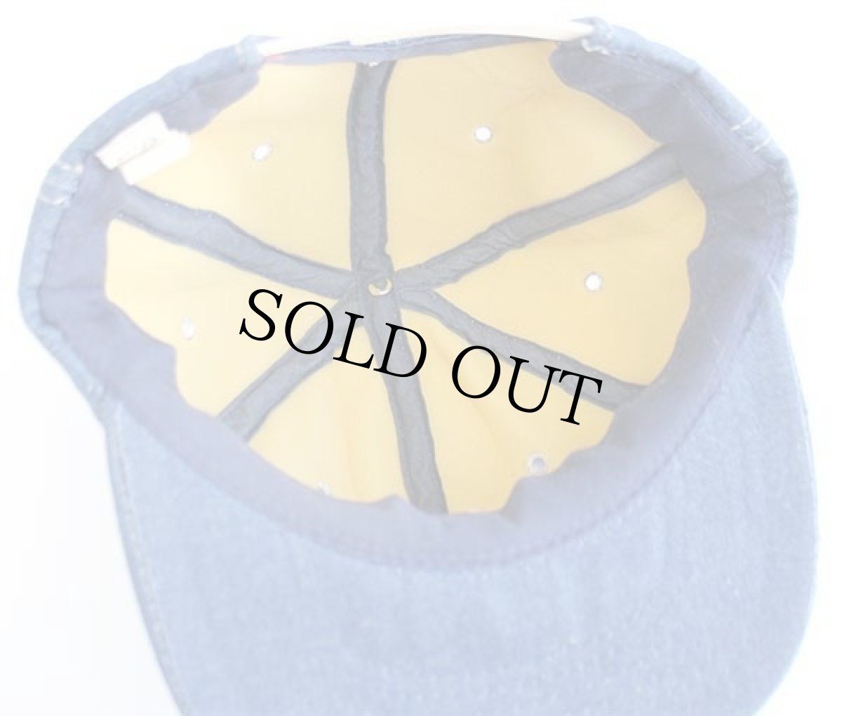 画像4: 80s Budweiserバドワイザー パッチ付き デニムキャップ (4)