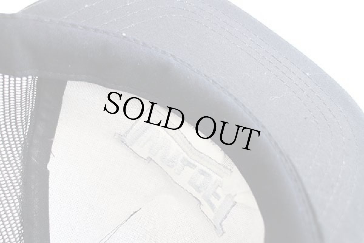 画像6: デッドストック★80s WILDE SHEVLIN,MN ロゴ刺繍 コーデュロイ×メッシュキャップ 黒 (6)