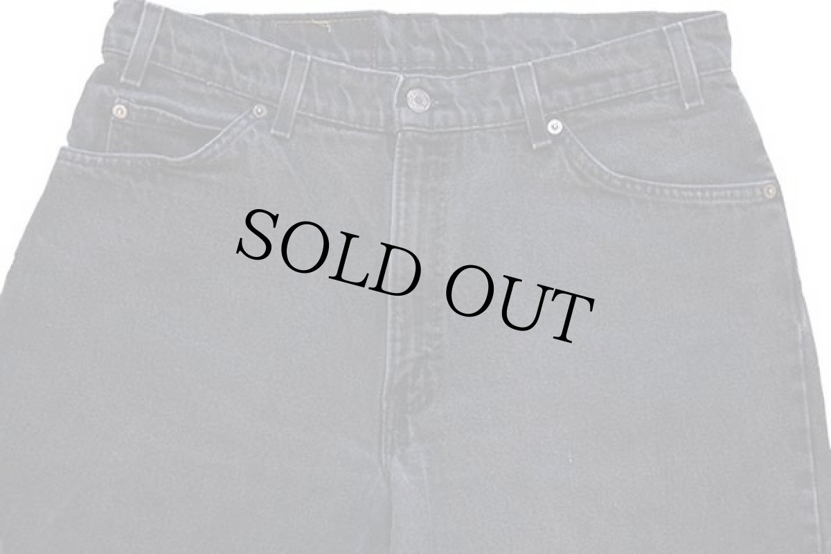 画像4: 90s USA製 Levi'sリーバイス 560 ブラック デニムパンツ w34 L32★18 (4)