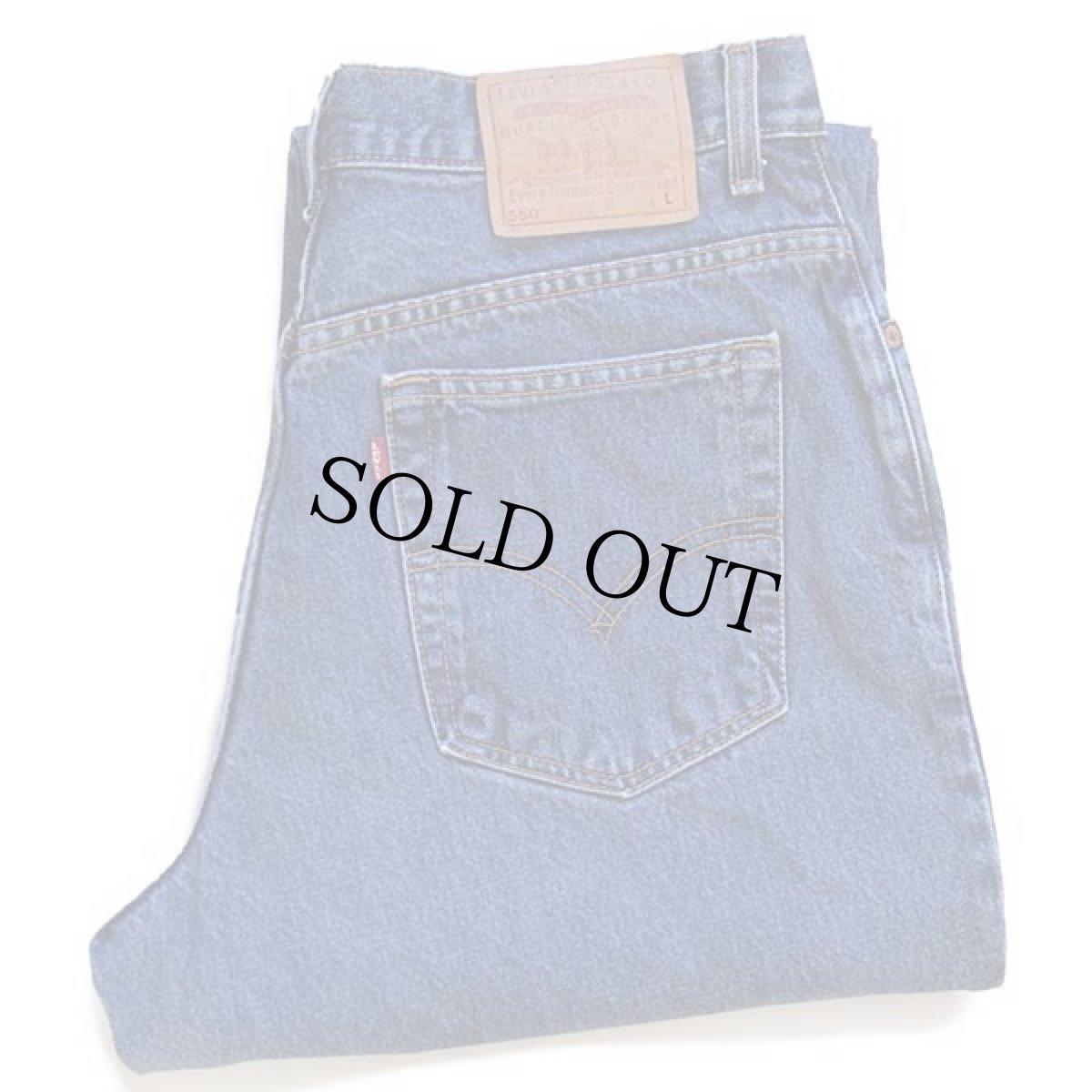 画像1: 00s メキシコ製 Levi'sリーバイス 550 デニムパンツ 14 MIS L★125 (1)