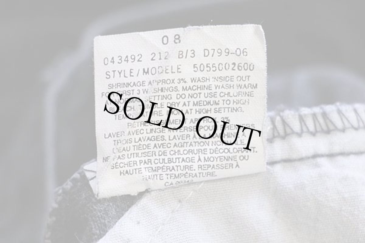 画像7: 90s カナダ製 Levi'sリーバイス 550 ブラック デニムパンツ w36 L30★78 ユーロ (7)