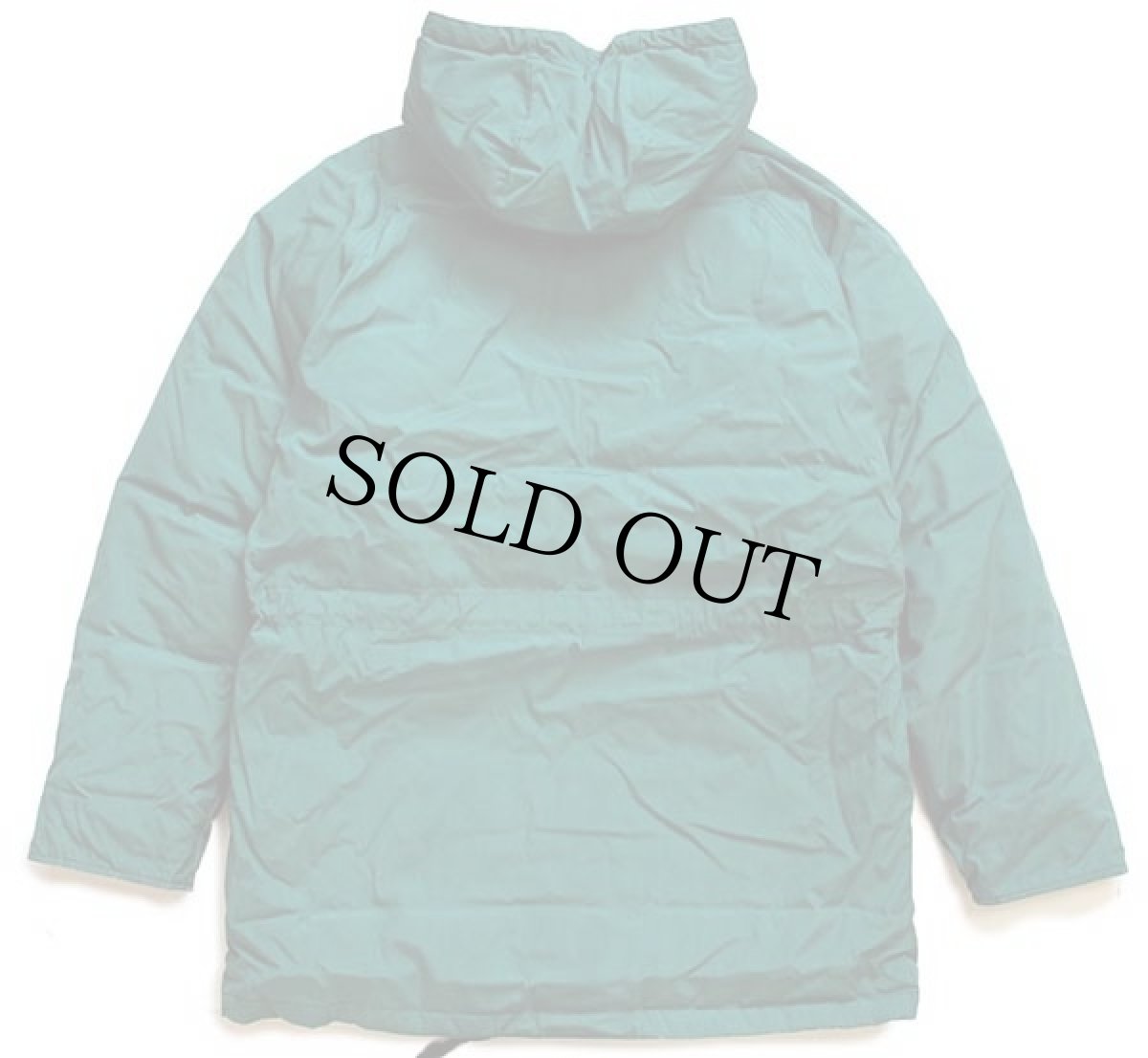 画像2: 80s EddieBauerエディーバウアー フード付き ダウンジャケット 緑★パーカー (2)